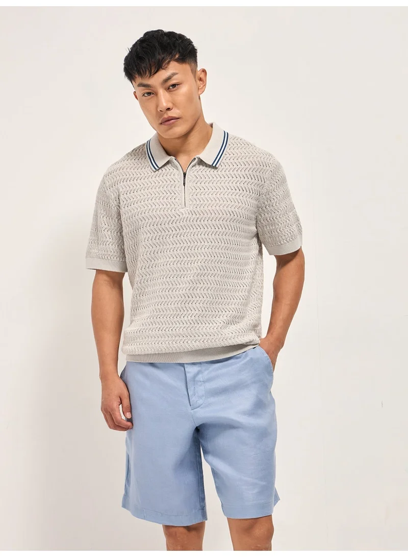 ذا بير هاوس تي شيرت بولو رجالي بأكمام قصيرة